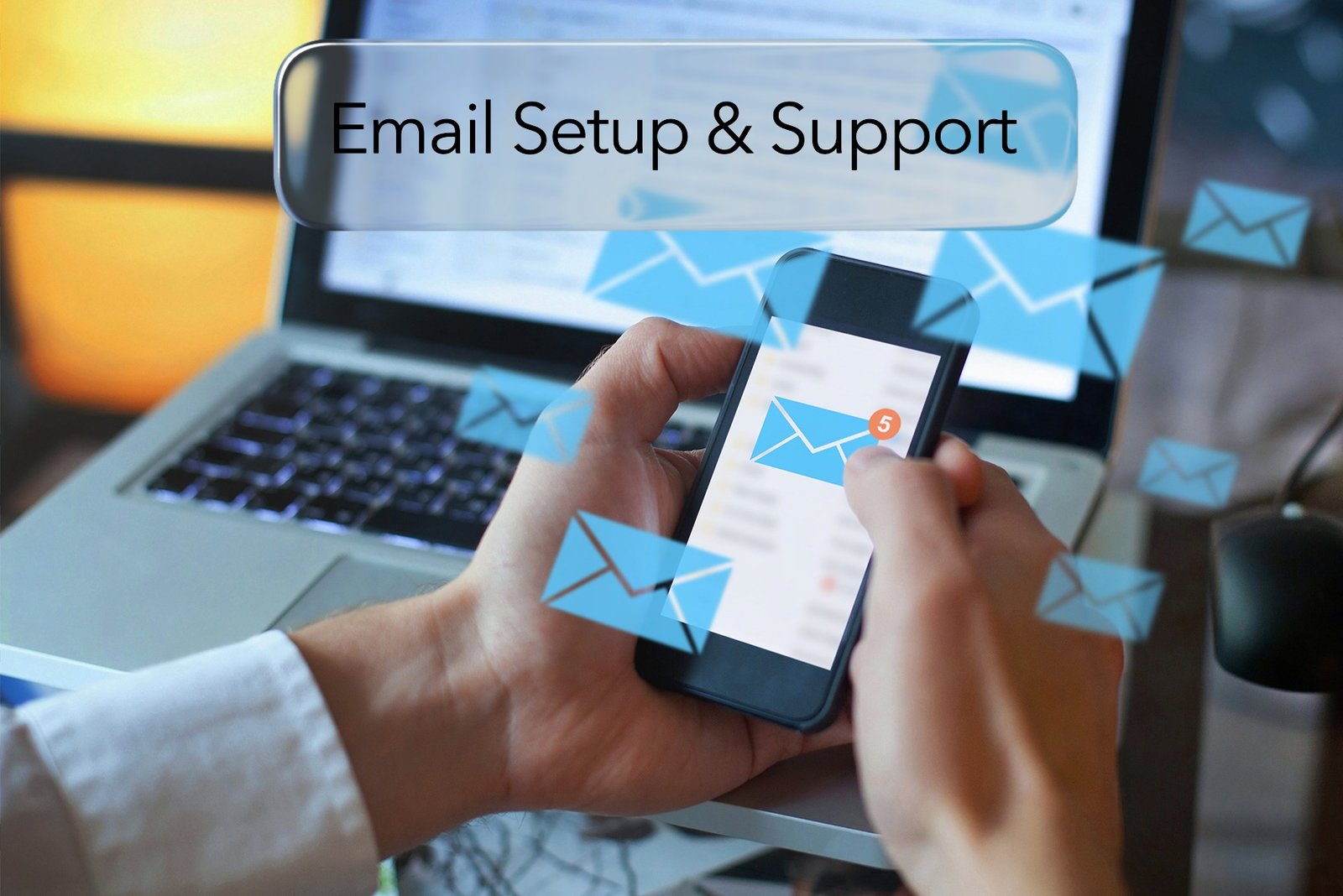 Email help and setup support across NSW