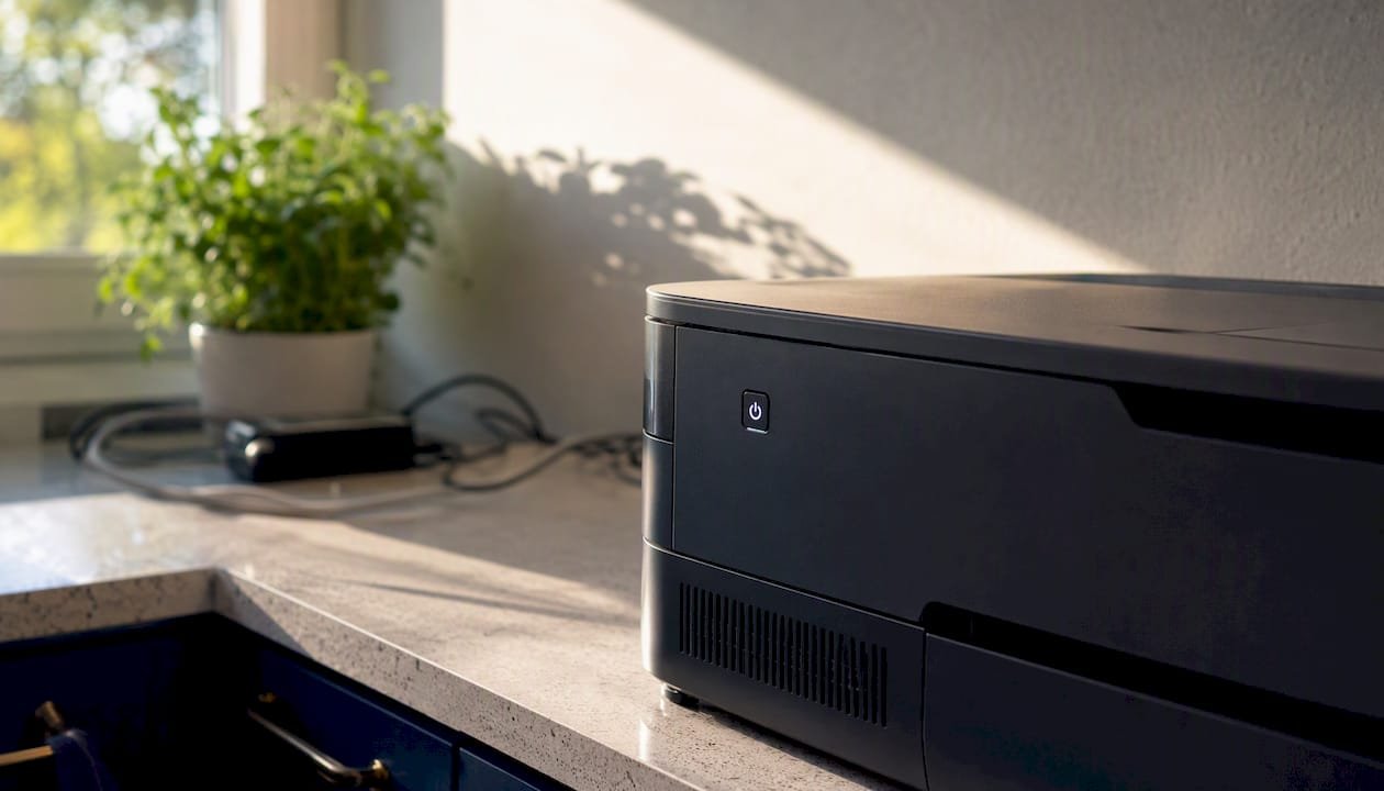 Printer in power save mode appearing offline