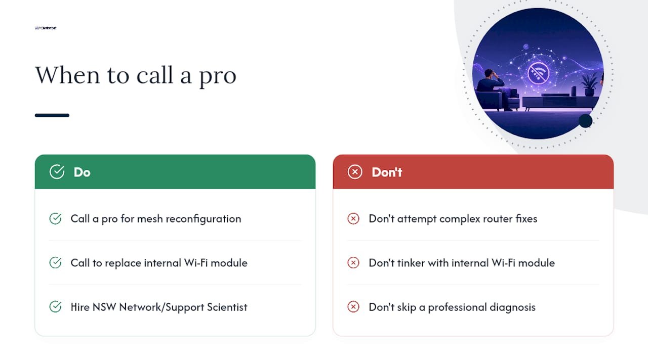 When a pro is the right call - overview diagram