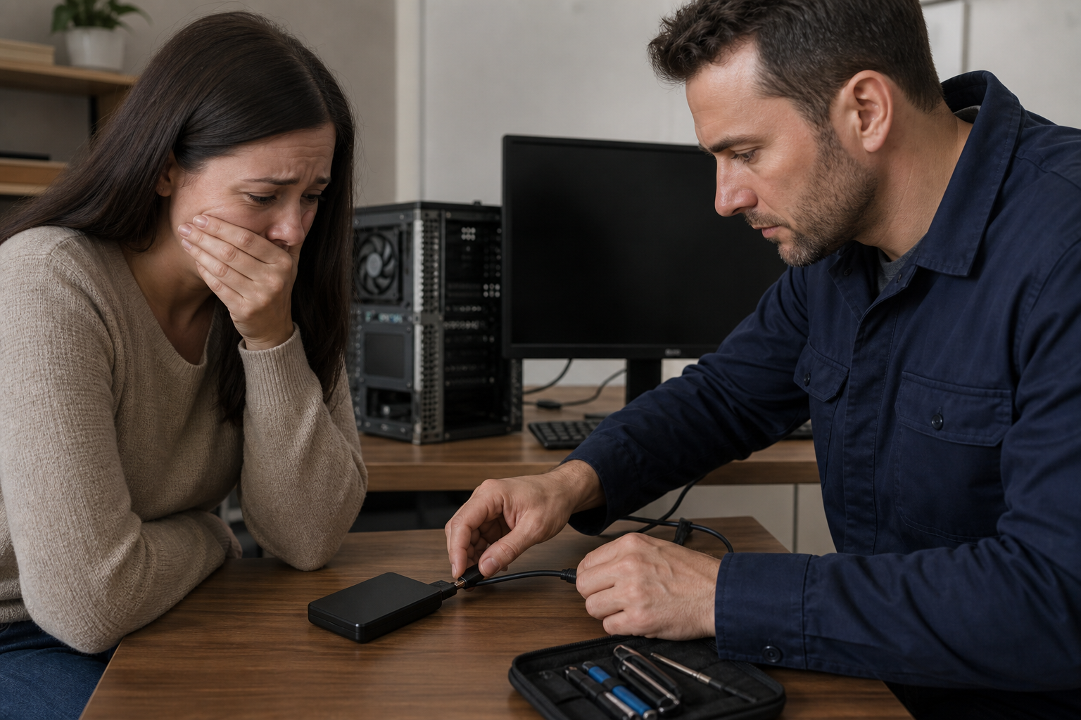 File recovery and storage assessment