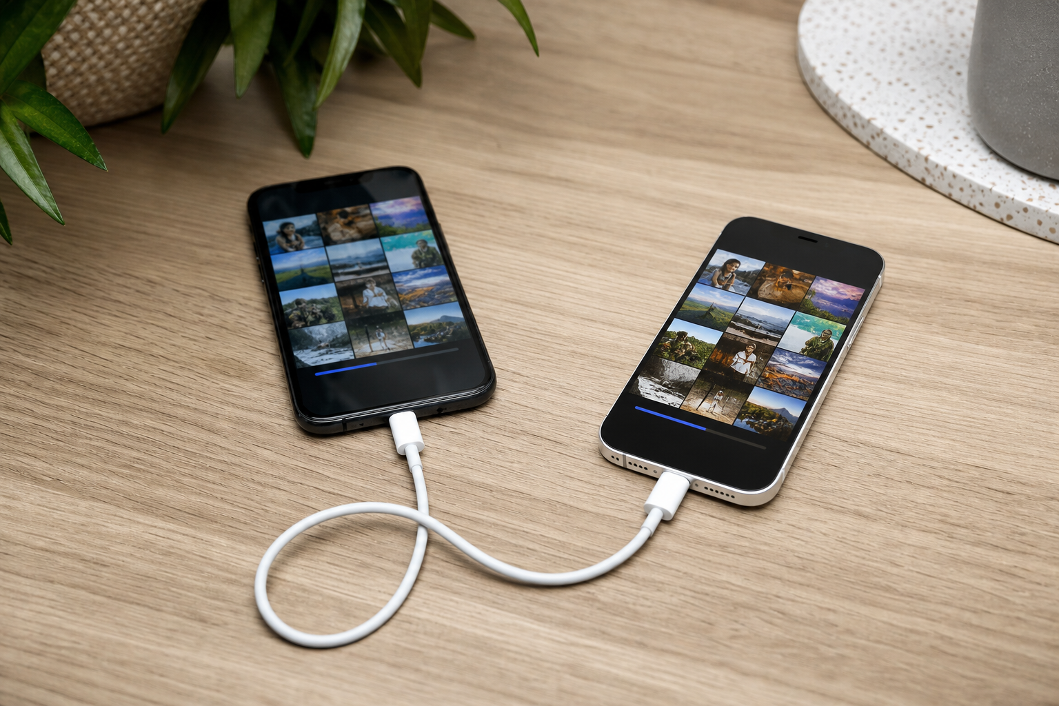 Smartphone and tablet setup support