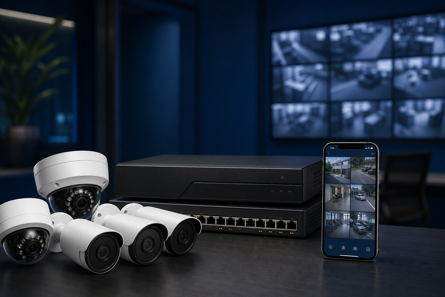 Security Camera Scientist: CCTV cameras, NVR, network switch, and remote viewing on phone and monitor for NSW homes and businesses.