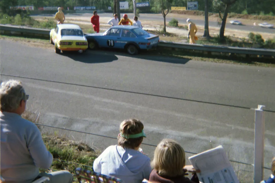 This image is a scan of a 126 negative taken in 1980 at Amaroo Park