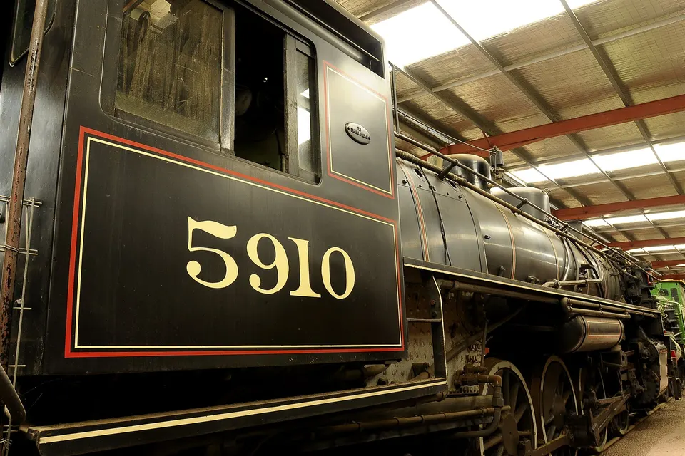 NSWR Class D59 2-8-2 No.5910 (Baldwin Lima Hamilton No.75573 of 1952) at Trainwo
