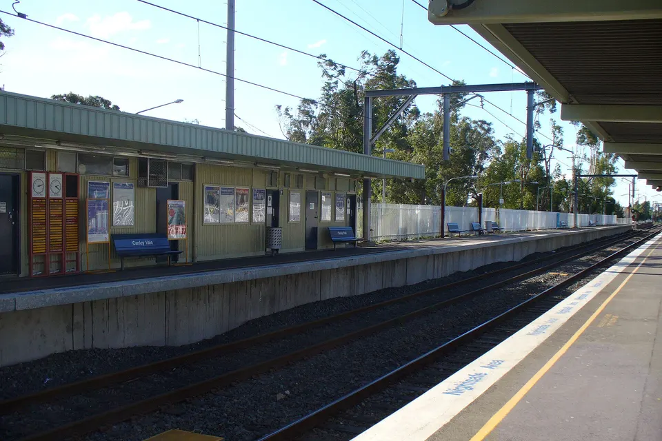 Canley Vale railway station, Sydney, New South Wales, Australia