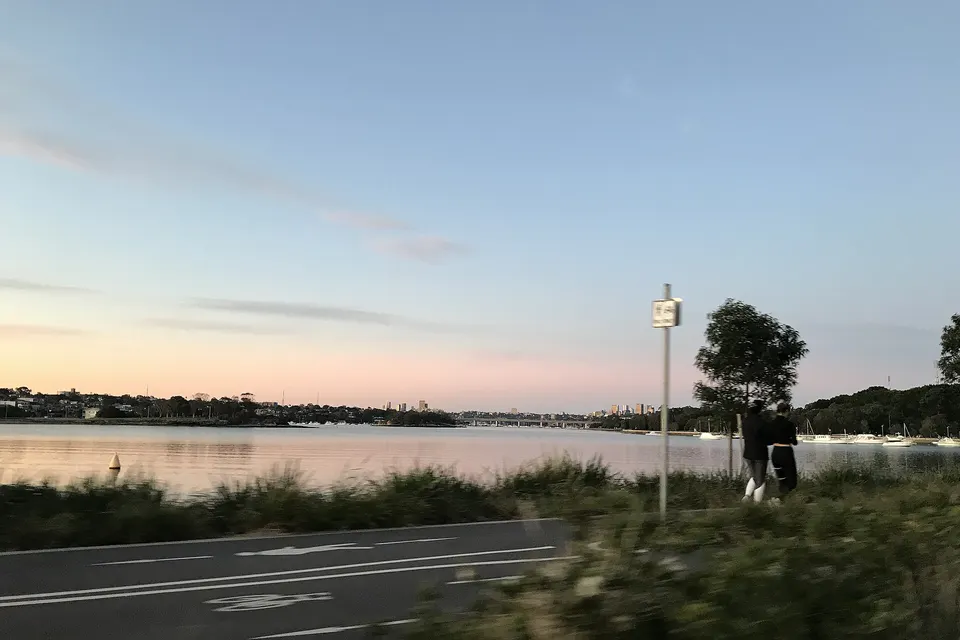 This photo is taken of the Bay Run, which is found in the Inner West of Sydney
