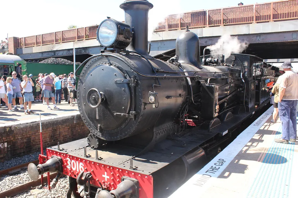 3016 at 2017 Hunter Valley Steamfest