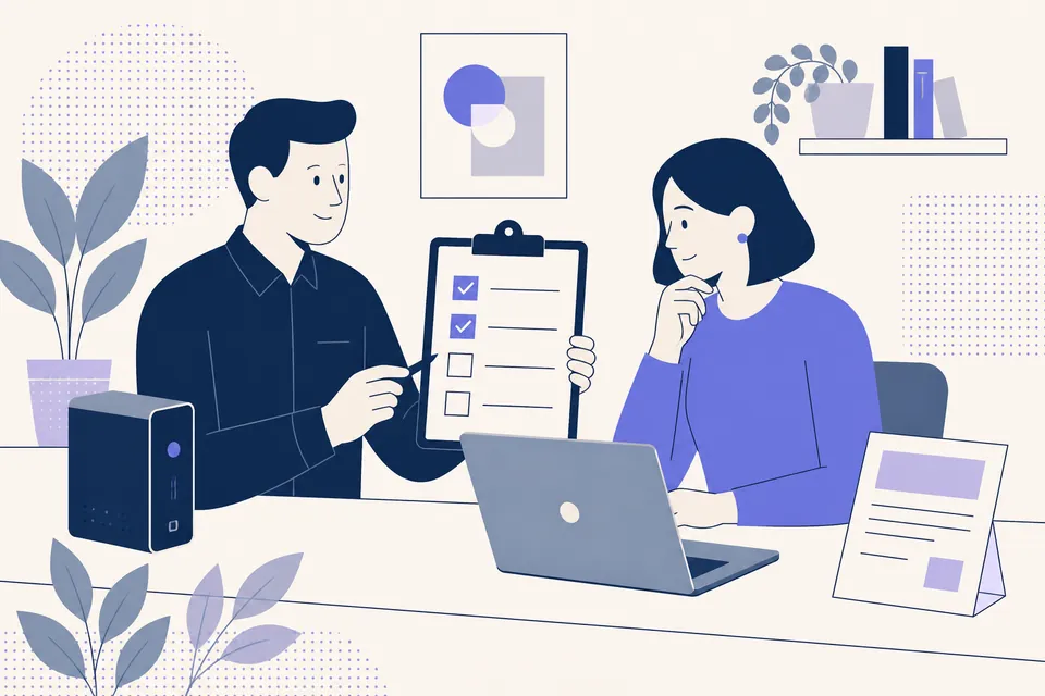 Working through the job list together